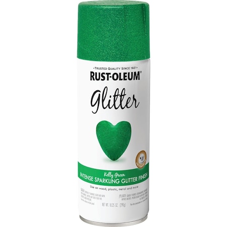 Rust-Oleum 10.25 Oz. Kelly Green Glitter Spray Paint 277781