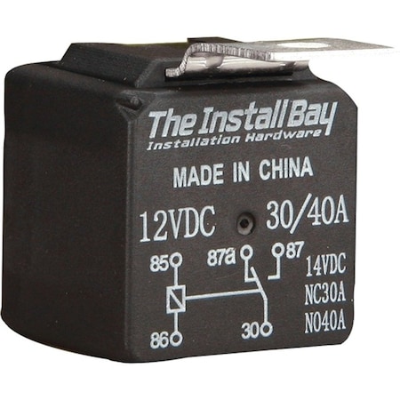 Metra Electronics ECONOMY 12 VOLT 30/40 AMP RELAY EACH RL3040