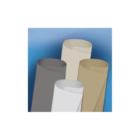 Karuma Car Care Diflex II TPO Rolled Roofing - Dove Bright White - 30 ft. x 8 ft - 6 in. KA3631143