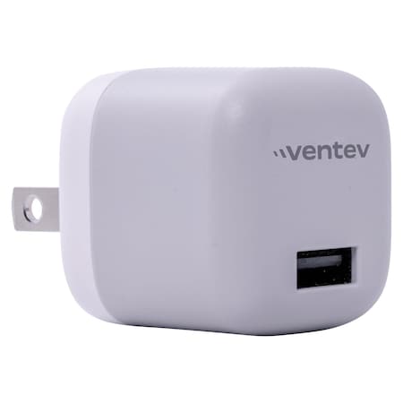 Ventev 12w Usb A Wall Charger And Usb A To Apple Lightning Cable - Gray WC12-ALBX-87436