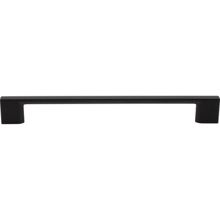 Designperfect 7-9/16Center-to-Center Square Cabinet Pull, Matte/Flat Black, 10PK DPA10S796BLK