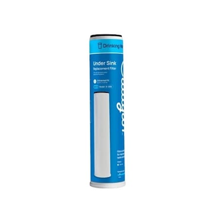 Culligan Woven Filter Cartridge, 1 gpm, 2-1/4" O.D., 9 3/4 in H D-20A