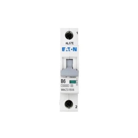 Eaton Miniature Circuit Breakers MCBs WMZS 1P 6A 50/60Hz 1Ph EA WMZS1B06