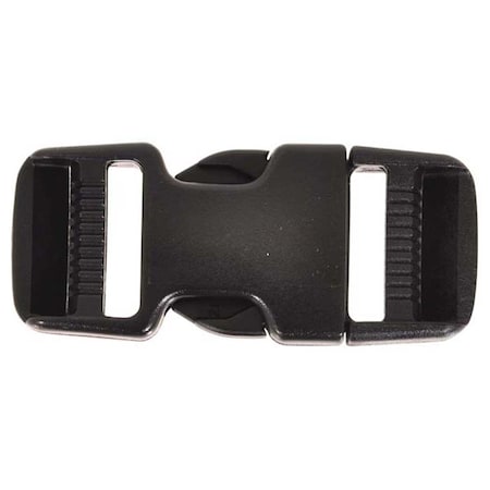 Complementos 0.75 in. Dual Side Release Buckle - Black - 0.75 in. CO3568524