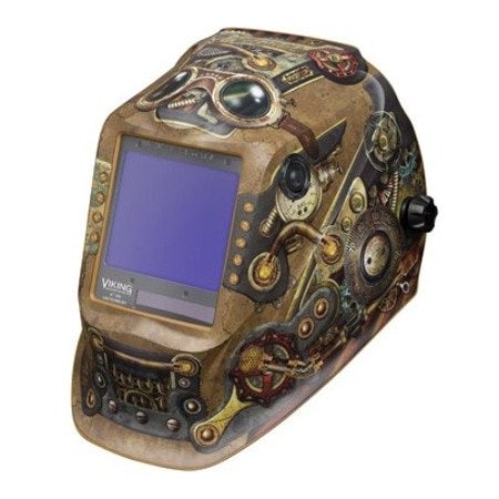 Lincoln Electric Welding Helmet, Viking 3350, Steampunk K3428-4