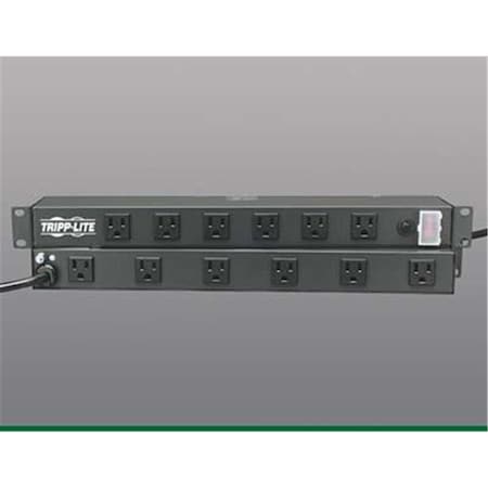 Doomsday Power Strip, Surge, 5-15R, 5-15P, 15 ft., Black/Silver DO78934