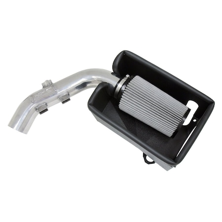 Hps Performance Air Intake Kit with Heat Shield, Polished, 827-698P
