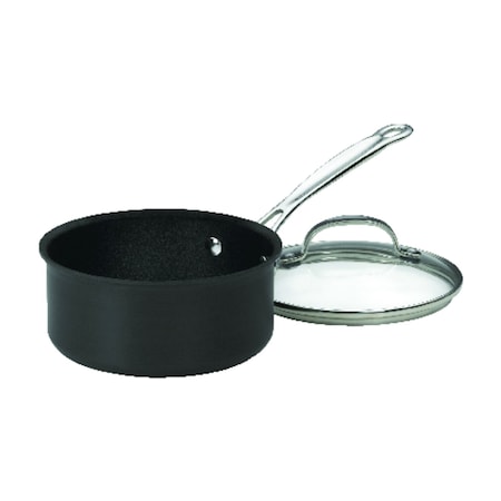 Cuisinart Cuisinart Chef's Classic Stainless Steel Sauce Pan With Lid 1-1/2 qt Black 619C-16