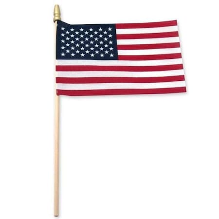 Afs USA Stick Flags 24in rod, 12in x 8in Banner, 144PK 176US