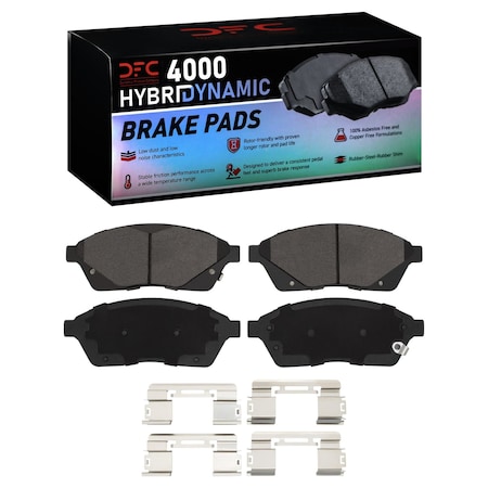 Dfc 4000 HybriDynamic, Disc Brake Pad Set,  4000-1422-01