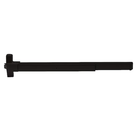Trans Atlantic VR531 Series Black Grade 1-Commercial 36 in. Surface Vertical Rod Panic Exit Device ED-VR531-BK