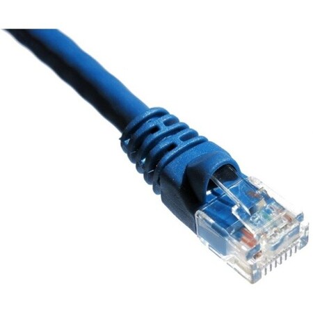 Axiom 20Ft Cat6A 650Mhz S/Ftp Shielded Patch Cable Molded Boot (Blue) C6AMBSFTPB20-AX