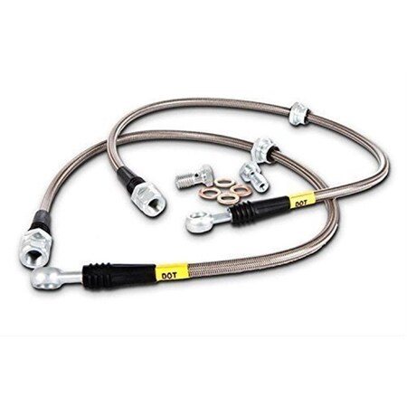 Olympian Athlete Rear Stainless Steel Brake Lines for 00-05 Lexus IS300 OL2067669