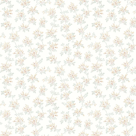 Chesapeake Sofiane Yellow Botanical Trail Wallpaper 4072-70036