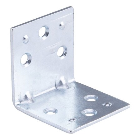 Prosource Corner Brace, 1-1/2 in L, 1-1/2 in W, 1-1/2 in H, Steel, Zinc-Plated, 2 mm Thick Material BH-6013L