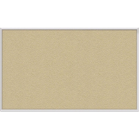 Ghent Vinyl Bulletin Board 18"x24", Silver 1618-193