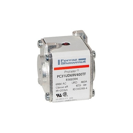 Mersen Fuses, Protistor Series, 690 V AC, 700 V AC, Indicating R300004