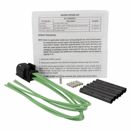 Motorcraft Headlight High / Low Beam Light Connector, WPT971