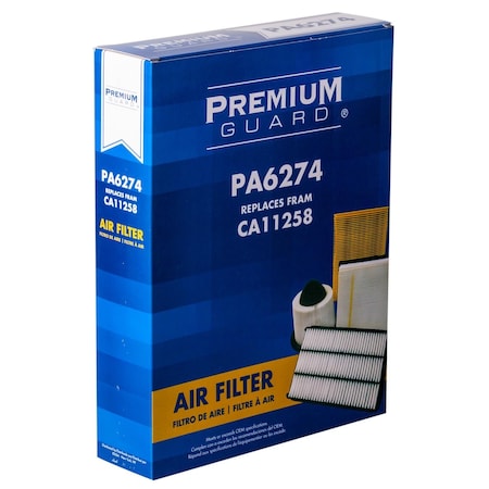 Premium Guard Engine Air Filter, PA6274