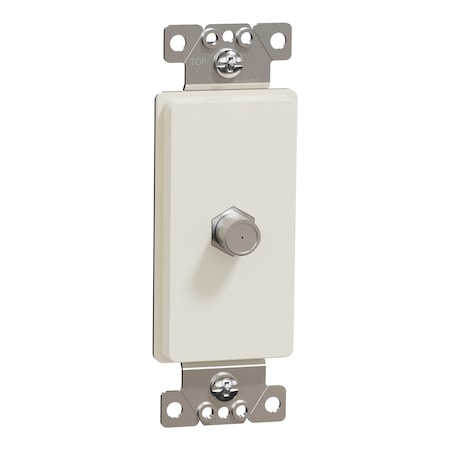 Square D Tv Socket, X Series, Catv, F Connector SQR87C01LA