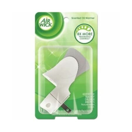 Air Wick Scented Oil Warmer, 1.75" x 2.69" x 3.63", White/Gray, PK6 62338-78046