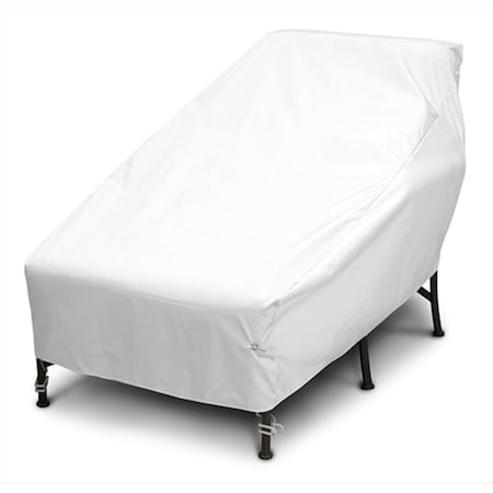 Koverroos Weathermax Wide Chaise Cover- White - 82 L x 42 W x 36 H in. 19628