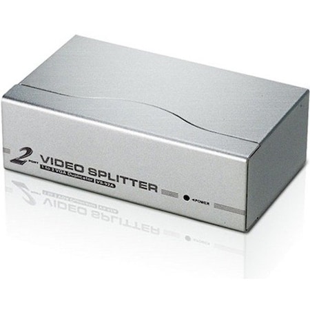 Aten VS92A VGA Switchbox - 1 x Computer, 2 x Monitor - 1920 x 1440 @ 60 VS92A