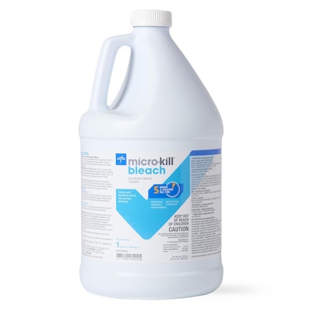 Medline Micro-Kill Bleach Germicidal Bleach Solution, Ready-to-Use, 1 gal., 4/Case, 4PK EVSCHEM900