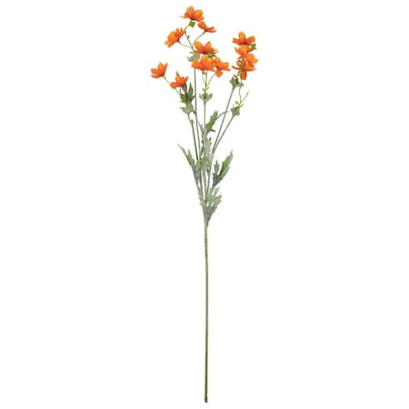 Allstate 27.5 in. Baby Cosmos Artificial Silk Floral Spray Flowers, Orange 34738951