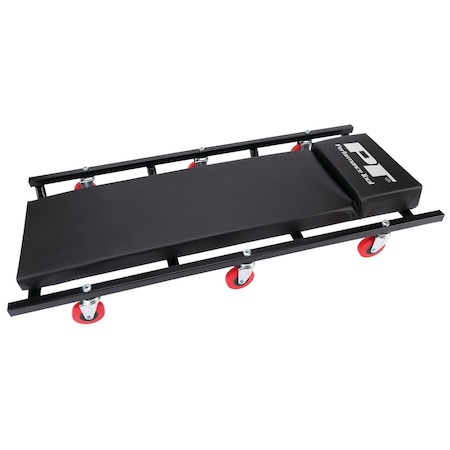 Performance Tool 36 in. 6-Caster Creeper, Low Profile, Padded Deck, Steel Frame W85015