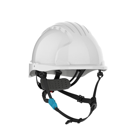 Pip HardHat, FrontBrim, JSPEvolution, White 280-EV6252S-CH-10