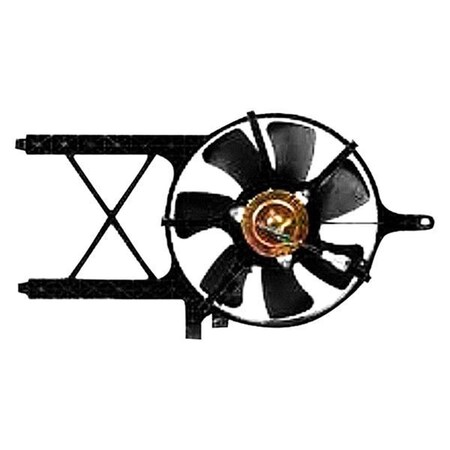 Geared2Golf Condenser Cooing Fan Assembly for 05-07 05-06 Pathfinder Xterra & Frontier Ontier 4.0L GE2468874