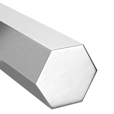 Zoro Select StainlessSteelHexBar, 36in-L, 36mm-W HX036316L-3