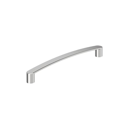 Amerock Rift 6-5/16 inch (160mm) Center-to-Center Polished Chrome Cabinet Pull, 25PK 25VMP3690626