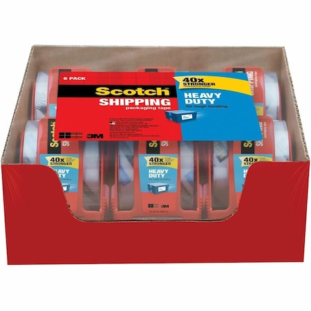 Scotch Shipping Packaging Tape, PK 6 142-6