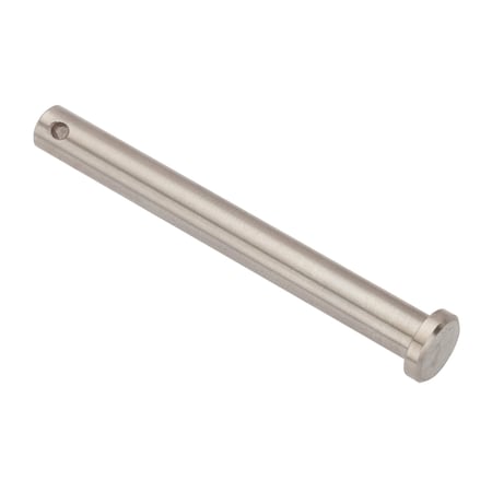 Zoro Select Precision Clevis Pin, 1/4 in Dia, Stainless Steel, 1 PK PIN3021438
