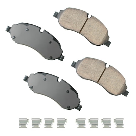 Akebono 15-17 Ford Transit 150-350Hd:Front Street Perf Pad, Asp1774 ASP1774