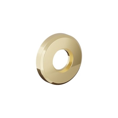 Baldwin Baldwin 2in Round Bevel Single Dummy Rose Unlacquered Brass Finish R059031IDM