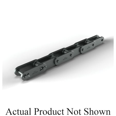 Hkk Chain HKK Aqua-Series II Double Pitch Riv Standard Conv, 100 ft OAL, 1.25P, .4 Dia x 3/8 W, .08 THK Plate AADC050R1C