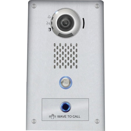 Aiphone IX-DVF-HW Video Door Phone Sub Station - 1.2 Megapixel - CMOS - Stainless Steel - Door Entry IX-DVF-HW