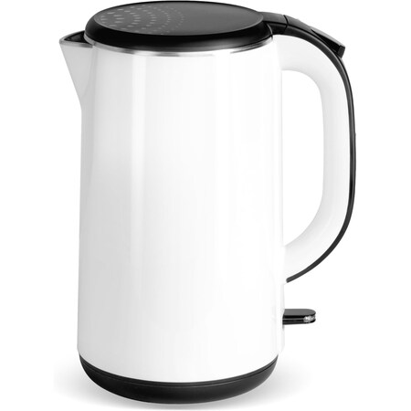 Simple Deluxe YSSOA Electric Kettle, 1.8L Double Wall, 304 Stainless Steel Interior, BPA-Free, 1100W Fast Boiling 3A09HIKETLELETRIC2LW05