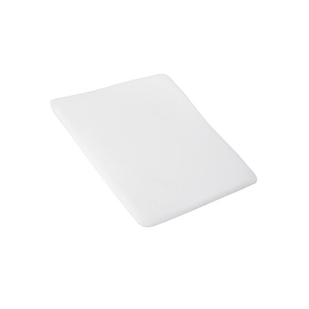 Chivari White Replacement Cushion for Resin Folding Chairs CUSHFOLDRESINWHI-AX-T