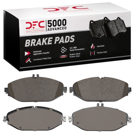 Dynamic Friction Co DFC 5000 Advanced Brake Pads - Ceramic 1551-1794-00