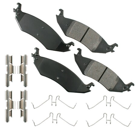 Akebono 04-06 Ford E150 Proact Disk Pad, Act1046 ACT1046
