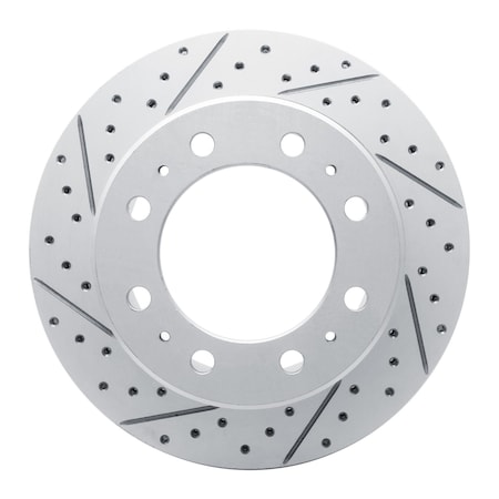 Dynamic Friction Co DFC Geoperformance Rotor - Drilled and Slotted 830-40118L
