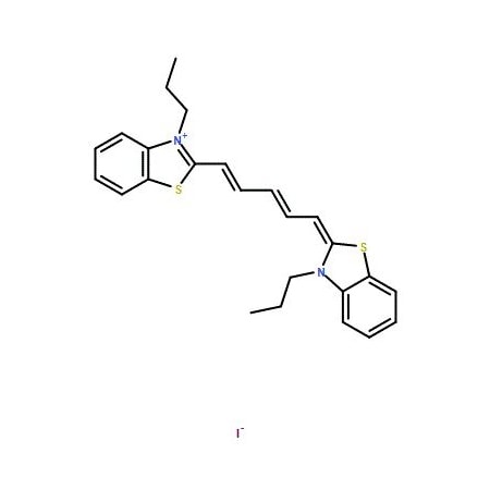 Ak Scientific 3, 3'-Dipropylthiadicarbocyanine iodide (100mg), CAS 53213-94-8 7545AB-100mg