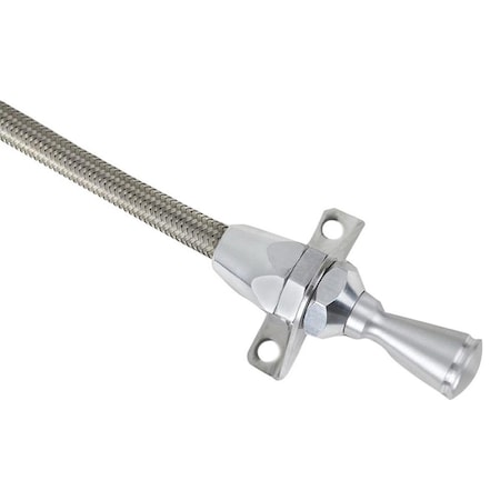 Lokar TD34L80FM HiTech Firewall Mount Transmission Dipstick for GM 4L80E LOKTD34L80FM