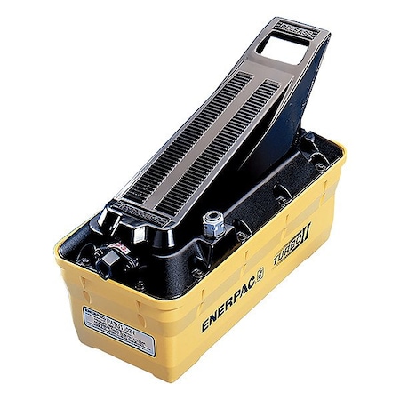 Enerpac Air Pump, Foot, Hand, 12.6 in, 60 cu in/min PATG5102NB