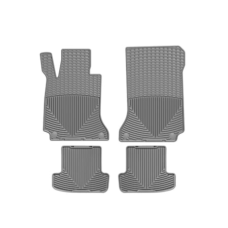 Weathertech Grey, Front and Rear All Weather Floor Mats MB C207 G