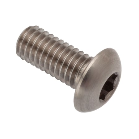 zinn0722商品 Zoro Select #12-28 Socket Head Cap Screw, Button, Plain 18-8